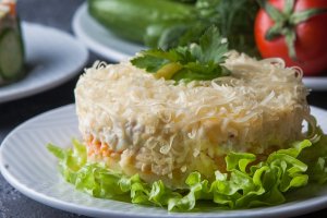 Салат "Невеста" (видео)