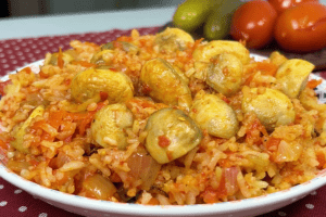 Плов без мяса (видео)