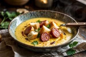 Гороховый крем-суп (видео)