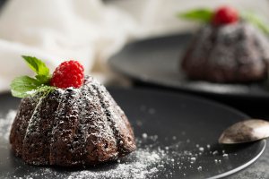 Шоколадный фондан (видео)