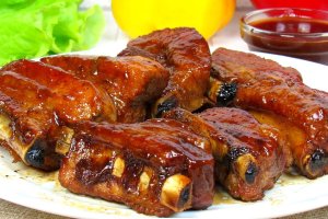 Тушеные ребра (видео)