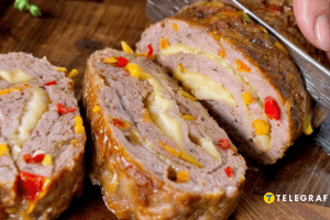 Рулет из мясного фарша (видео)