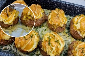 Котлеты с "шапочкой" из картофеля и сыра: простой рецепт для семейного ужина