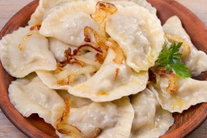 Вареники с мясом (видео)