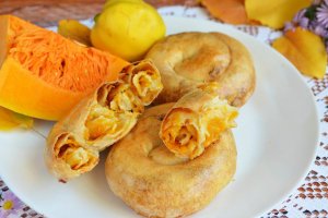 Вертута з гарбузом та яблуком