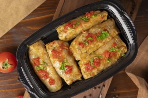 Песни голубцы с пшеном и грибами (видео)