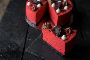 Торт "Красный Бархат" - в виде чизкейка!