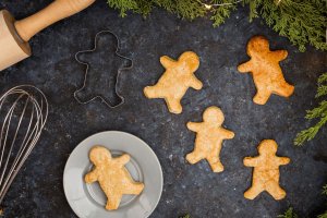 Новогоднее пряное печенье: простой рецепт (видео)