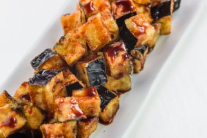 Хрустящие баклажаны, жареные по-китайски