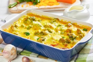 Запеканка из брокколи (видео)