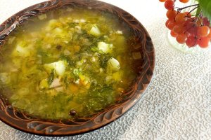 Рассольник с перловкой (видео)