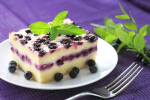 Творожный пирог "Смородинка" по бабушкиному рецепту