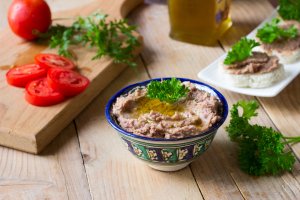 Паштет из баклажанов и грибов