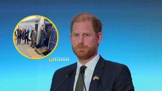 Принц Гарри снова приехал в Киев на поезде