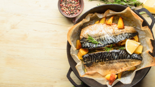 Запеченная скумбрия