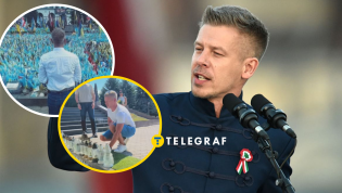 Мадяр посетил народный мемориал в Киеве