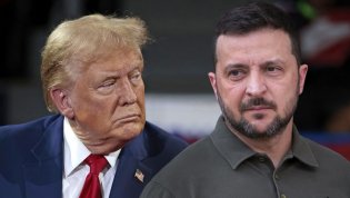 Американский и украинский лидеры