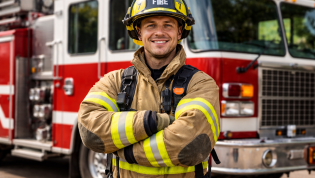 Поздравления в картинках с Днем пожарного