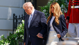 Дональд и Мелания Трамп