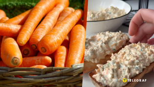 Закуска из творога и моркови