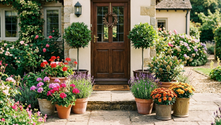 Что посадить у входа в дом