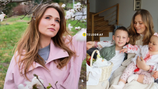 Анна Кошмал с детьми