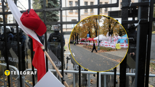 Массовые протесты в Польше