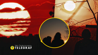 Рассвет над Киевом