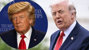 Дональд Трамп с новой прической