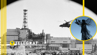 Разрушенный энергоблок ЧАЭС