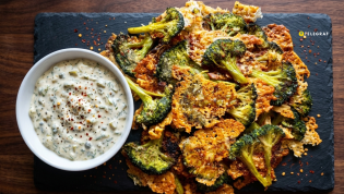 Запеченная брокколи