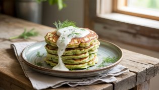 Вкусные кабачковые оладьи