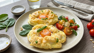 Яичница в "облачках"