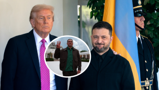 Дональд Трамп, Владимир Зеленский и Александр Усик