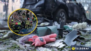 В городе много разрушений