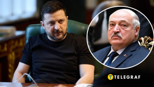 Украинский президент и Лукашенко