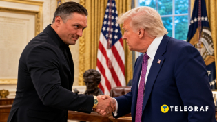 Александр Усик и Дональд Трамп