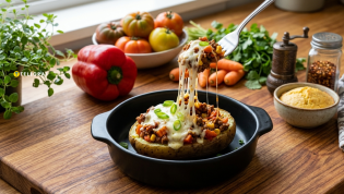 Фаршированый картофель