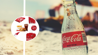 Бутылка Coca-Cola