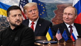 Владимир Зеленский, Дональд Трамп и Владимир Путин