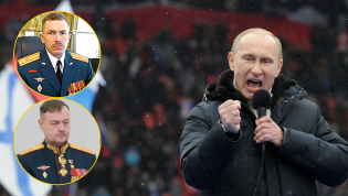 Владимир Путин и его генералы
