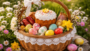 Пасхальная корзина