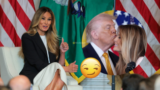 Мелания и Дональд Трамп