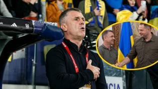 Сергей Ребров и Андрей Ермак