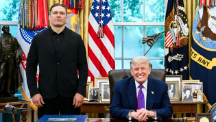 Александр Усик и Дональд Трамп