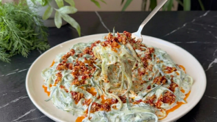 Закуска из огурцов