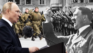 Владимир Путин и Адольф Гитлер