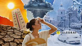 Погода в Украине капризная