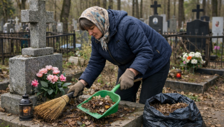 Уборка могил