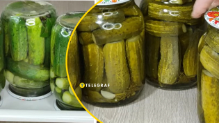 Соленые огурцы